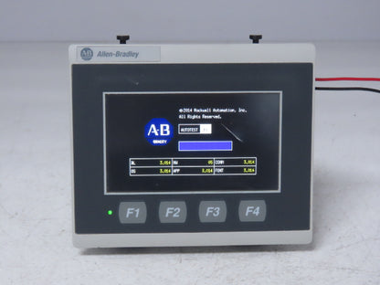 Allen Bradley 2711R-T4T PanelView 800 HMI Control Terminal 4" Touch Screen Ser A