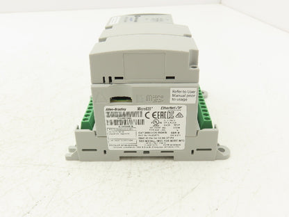 Allen Bradley 2080-LC20-20QWB Micro820 Ethernet PLC Controller 24VDC 2A Series B