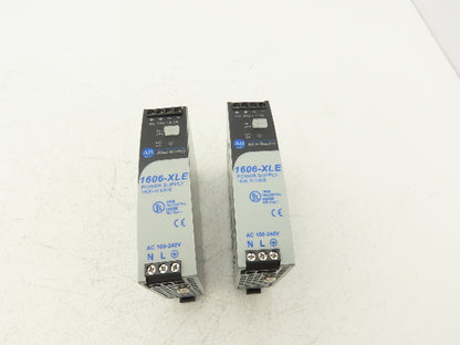 Allen Bradley 1606-XLE80E PLC Power Supply 24-28VDC 3.3A In 100-240VAC Lot of 2