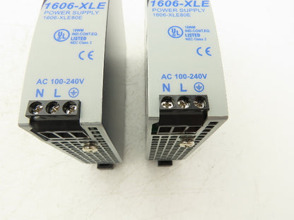 Allen Bradley 1606-XLE80E PLC Power Supply 24-28VDC 3.3A In 100-240VAC Lot of 2