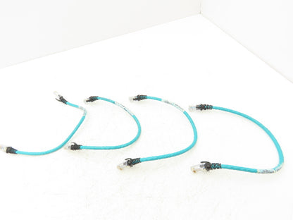 Allen Bradley 1585J-M8PBJM-0M3X CAT5 Ethernet Crossover Cable 0.3m Lot of 4