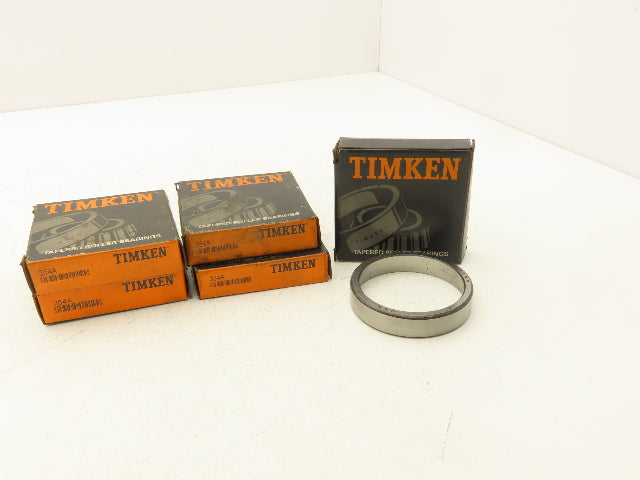 Timken 354A Tapered Roller Bearing Cup Only 3.3465" OD .687" W Lot of 5