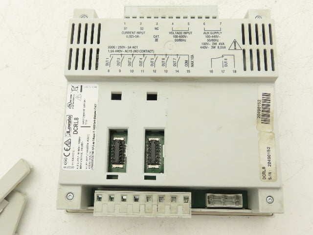 Lovato DCRL8 Power Factor Controller Module 8 Relay Type