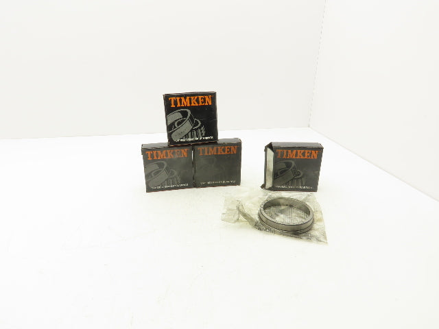 Timken 382B Tapered Roller Bearing Cup Only 3.812" OD .7018" W Lot of 4