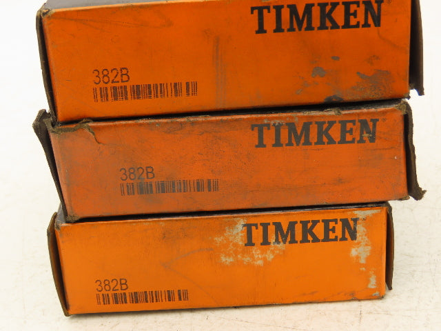 Timken 382B Tapered Roller Bearing Cup Only 3.812" OD .7018" W Lot of 4