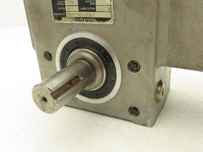 Cone Drive B051060 WANTB Worm Gearbox 60:1 Speed Reducer 29rpm 56C LH Output