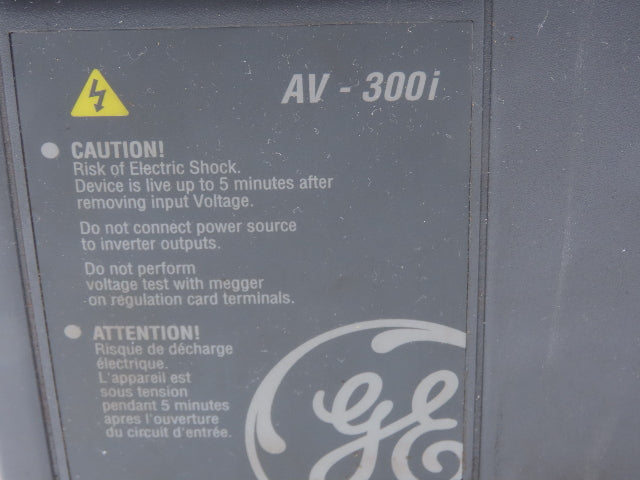 General Electric AV-300i  Variable Speed VFD AC Inverter Drive 20Hp 400-480V 3PH