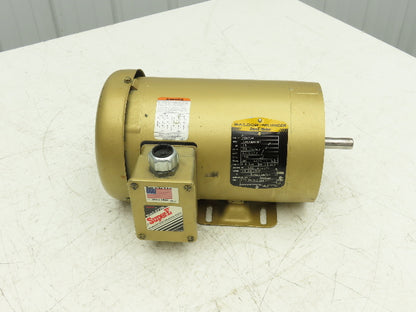 Baldor CEM3554 Super-E AC Motor 1.5Hp 1760 RPM 230/460V 3PH 56C TEFC