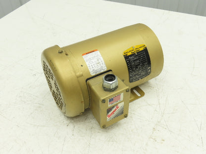 Baldor CEM3554 Super-E AC Motor 1.5Hp 1760 RPM 230/460V 3PH 56C TEFC