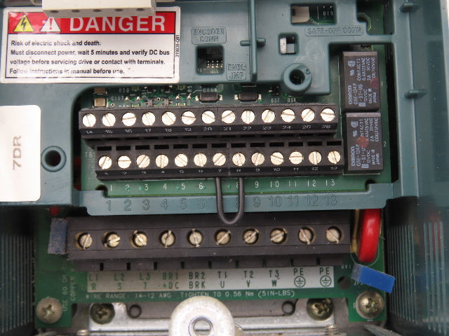Reliance Electric 6SP401-1P1BTNN Variable Speed VFD AC Drive 0.5Hp 480V 3PH