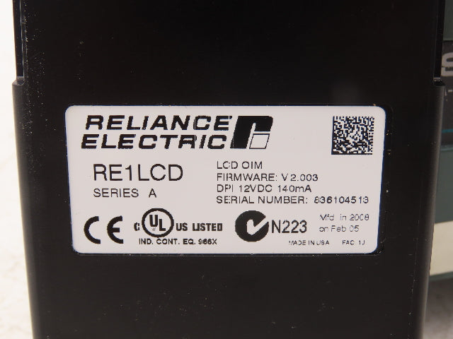Reliance Electric 6SP401-1P1BTNN Variable Speed VFD AC Drive 0.5Hp 480V 3PH