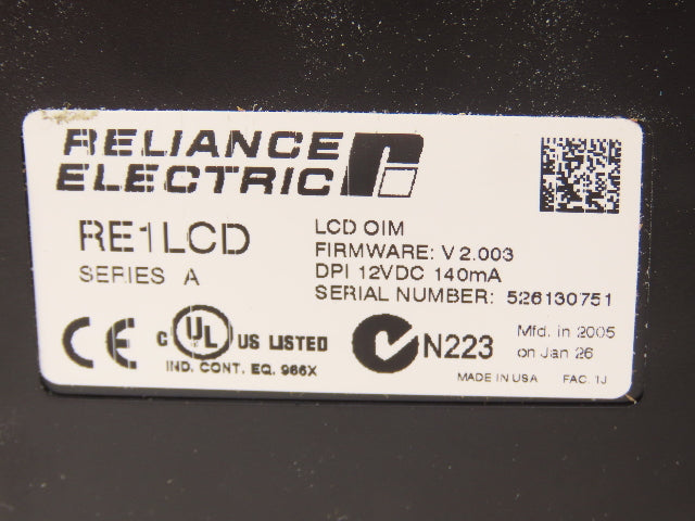 Reliance Electric 6SP401-1P1BTNN Variable Speed VFD AC Drive 0.5Hp 480V 3PH
