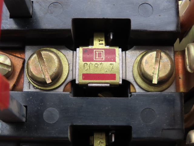 Square D 8536-SE0-1 Motor Starter Contactor NEMA Size 3 600V 50Hp 120V Coil
