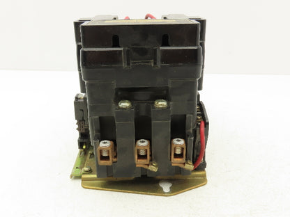 Square D 8536-SE0-1 Motor Starter Contactor NEMA Size 3 600V 50Hp 120V Coil