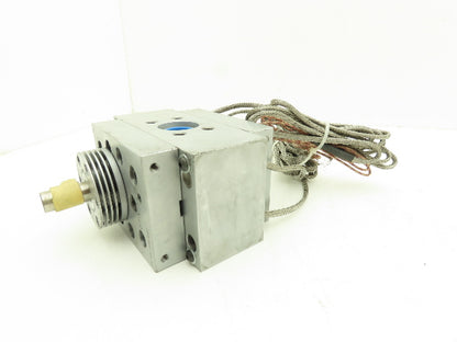 Dynisco MSDP-110 Extrusion Melt Gear Pump w/Heater Polymer Melt MS-11B-02D-110
