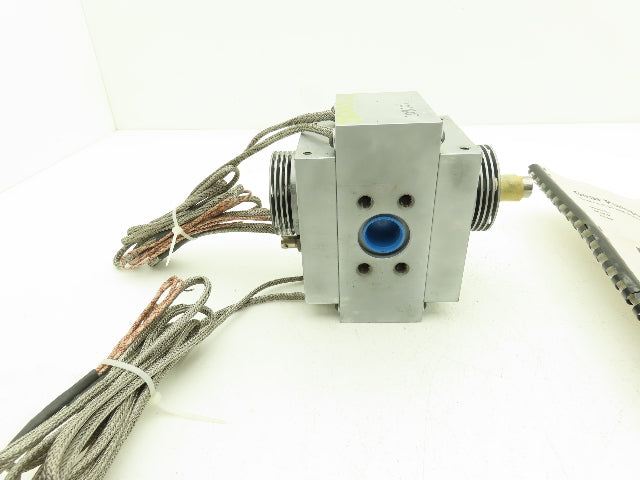 Dynisco MSDP-110 Extrusion Melt Gear Pump w/Heater Polymer Melt MS-11B-02D-110