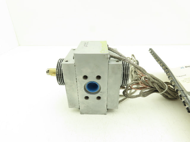 Dynisco MSDP-110 Extrusion Melt Gear Pump w/Heater Polymer Melt MS-11B-02D-110
