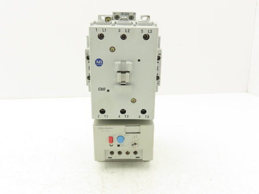 Allen Bradley 193-EEGE Motor Starter Overload Relay 18-90A 40Hp 600V 120V Coil