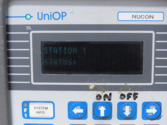 UniOP CP01F-02-042 Nucon Controller HMI Operator Interface Panel Screen Keypad