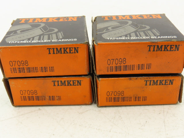 Timken 07098 Tapered Roller Bearing Cone .9835" Bore .5625 Width Lot of 5