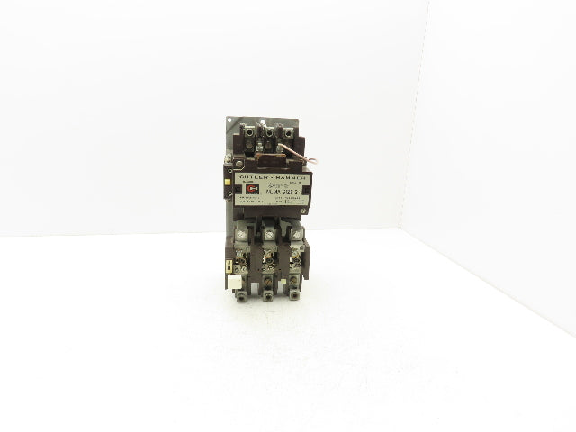 Cutler Hammer A10EN0 Size 3 Motor Starter Contactor 50Hp 90A 600V 3PH 120V Coil