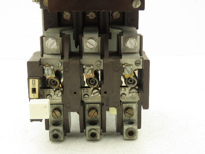 Cutler Hammer A10EN0 Size 3 Motor Starter Contactor 50Hp 90A 600V 3PH 120V Coil