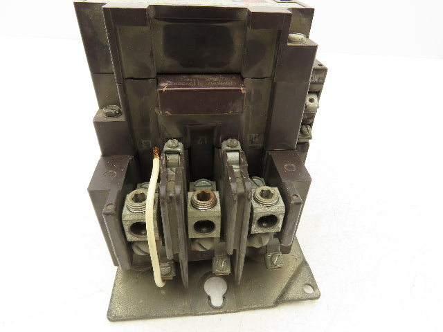 Cutler Hammer A10EN0 Motor Starter Size 3 Contactor 50Hp 90A 600V 3PH 120V Coil