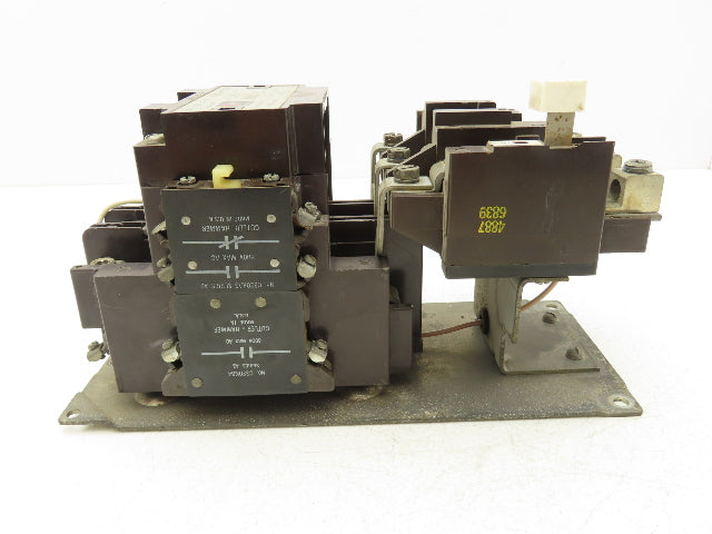 Cutler Hammer A10EN0 Motor Starter Size 3 Contactor 50Hp 90A 600V 3PH 120V Coil