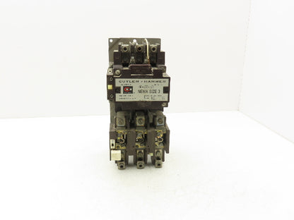 Cutler Hammer A10EN0 Motor Starter Size 3 Contactor 50Hp 90A 600V 3PH 120V Coil