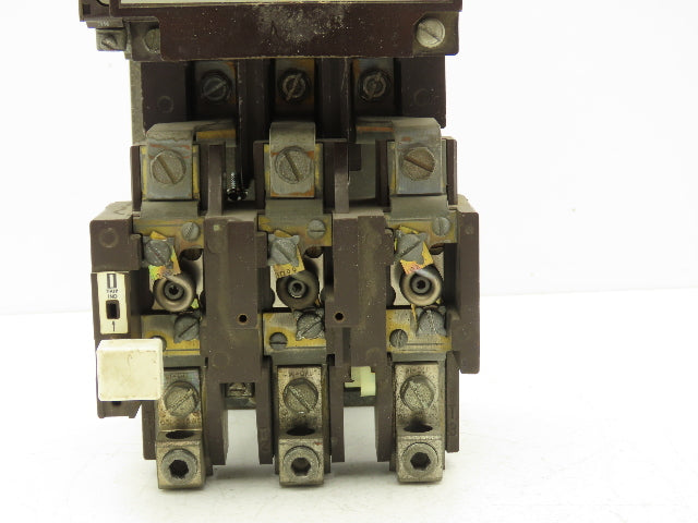 Cutler Hammer A10EN0 Motor Starter Size 3 Contactor 50Hp 90A 600V 3PH 120V Coil