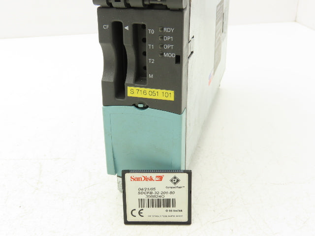 Siemens 6SL3040-0MA00-0AA1 Sinamics Control Unit CU320 24VDC Outputs