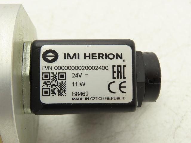 IMI Herion 7032631 Indirect Solenoid Actuated Poppet Valve 3/4" FNPT 24VDC