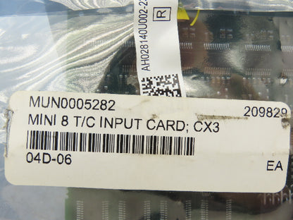 Eurotherm AH028140U002-2321-635-11-WX Mini 8 T/C Input Card Circuit Board