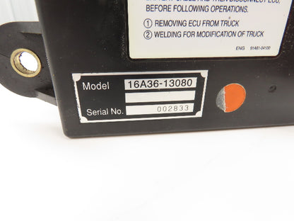 Caterpillar 16A36-13080 Forklift ECU Motor Controller Removed From 2C5000