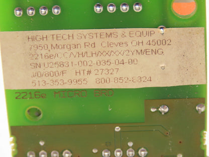 Eurotherm 2216E PLC Temperature Controller Module 2216E/CC/VH