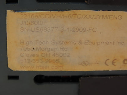 Eurotherm 2216E PLC Temperature Controller Module 2216E/CC/VH