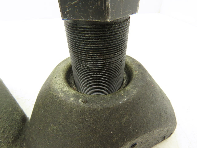 Cast Iron Machine Screw Leveling Feet M45x1.5 Thread 3.75"-5.5"H  Lot of 2