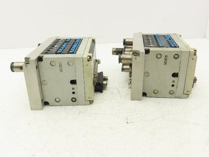 Festo CPV14-VI 8-Station Valve Manifold 24VDC 161362 w/Interface CPV14-GE-DI02-8