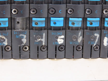 Festo CPV14-VI 8-Station Valve Manifold 24VDC 161362 w/Interface CPV14-GE-DI02-8