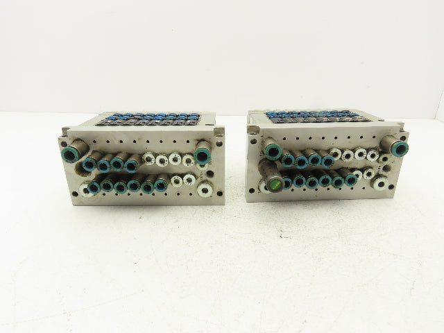 Festo CPV14-VI 8-Station Valve Manifold 24VDC 161362 w/Interface CPV14-GE-DI02-8