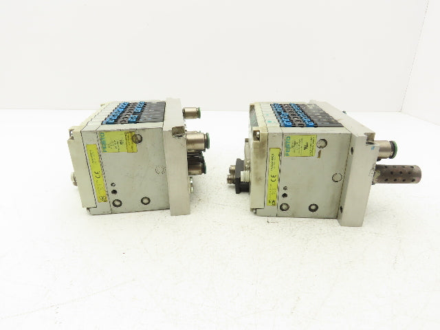 Festo CPV14-VI 8-Station Valve Manifold 24VDC 161362 w/Interface CPV14-GE-DI02-8
