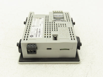 Allen Bradley 2711R-T4T PanelView 800 HMI Control Terminal 4" Touch Screen Ser A