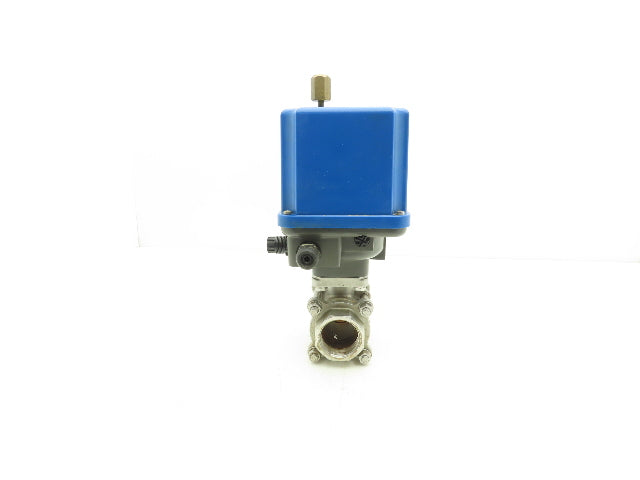 Burkett PSR25 Electric Actuator Control Valve 1-1/2" FNPT Stainless 24VDC