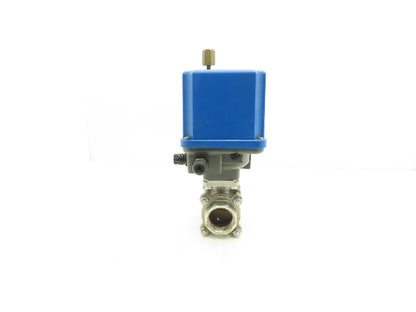 Burkett PSR25 Electric Actuator Control Valve 1-1/2" FNPT Stainless 24VDC