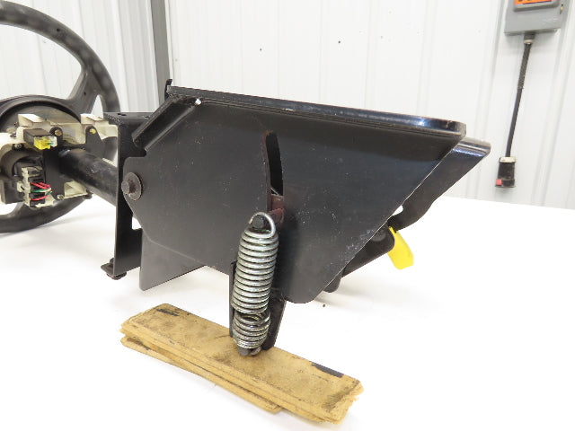 Caterpillar Forklift Tilt Steering Wheel & Column W/Horn Removed From 2C5000