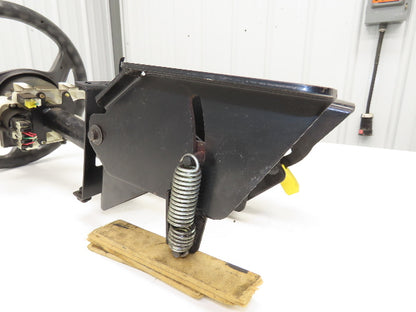 Caterpillar Forklift Tilt Steering Wheel & Column W/Horn Removed From 2C5000