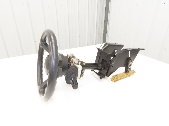 Caterpillar Forklift Tilt Steering Wheel & Column W/Horn Removed From 2C5000
