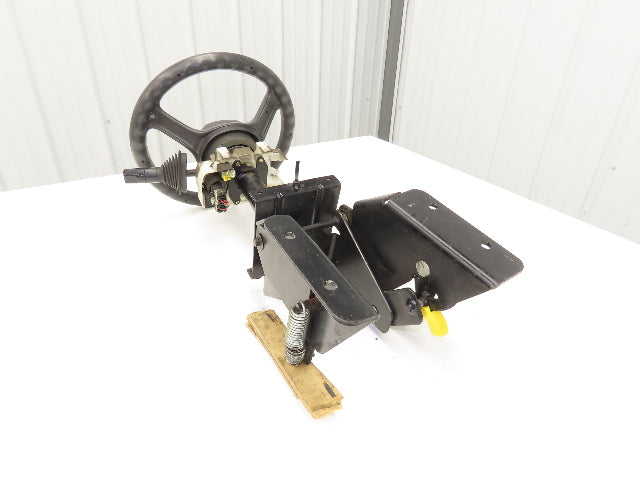Caterpillar Forklift Tilt Steering Wheel & Column W/Horn Removed From 2C5000