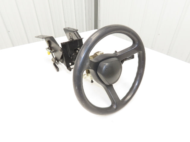 Caterpillar Forklift Tilt Steering Wheel & Column W/Horn Removed From 2C5000