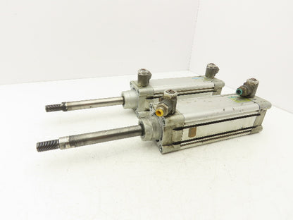 Festo DNC-63-125-PPV-A Pneumatic Air Cylinder 63mm Bore 125mm Stroke  Lot of 2